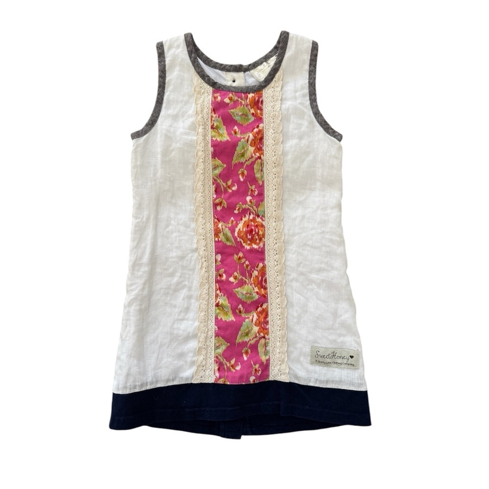 SweetHoney Vintage Floral Shift Dress Size 4